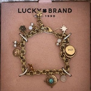 Lucky brand charm bracelet